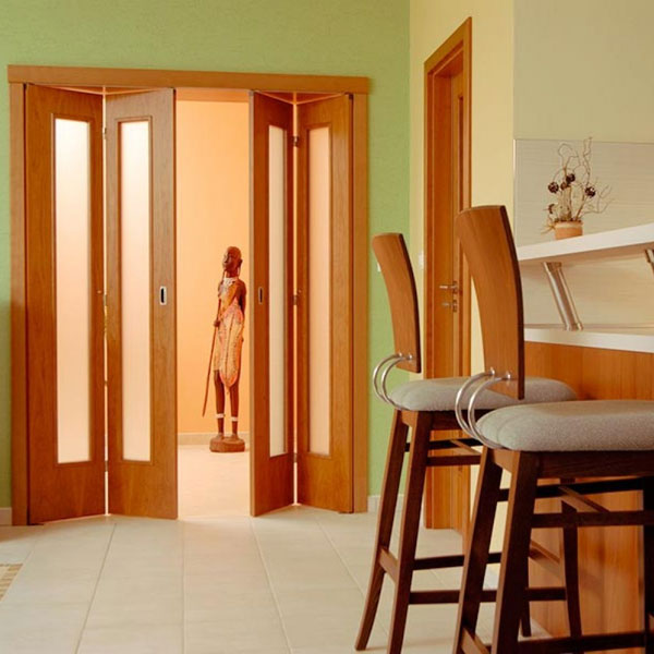двери на кухню раздвижные гармошка Смоленск