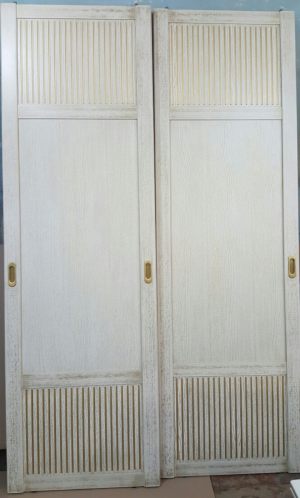 Двери для шкафа купе с фрезеровкой Смоленск